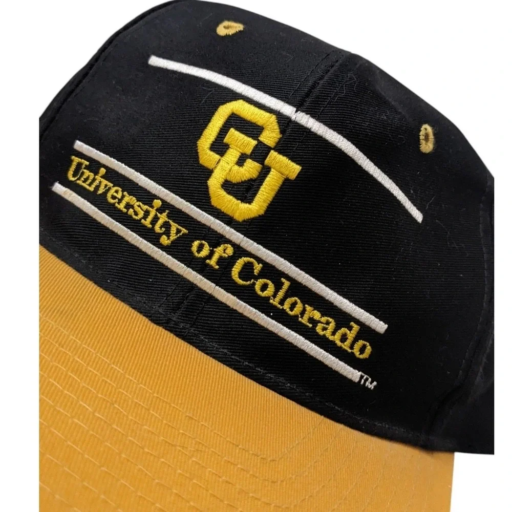 Vintage The Game University of‎ Colorado Buffaloes Snapback Hat Tre Bar
